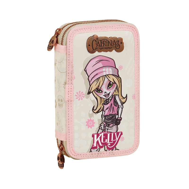 Kelly small double filled pencil case 28 pcs.